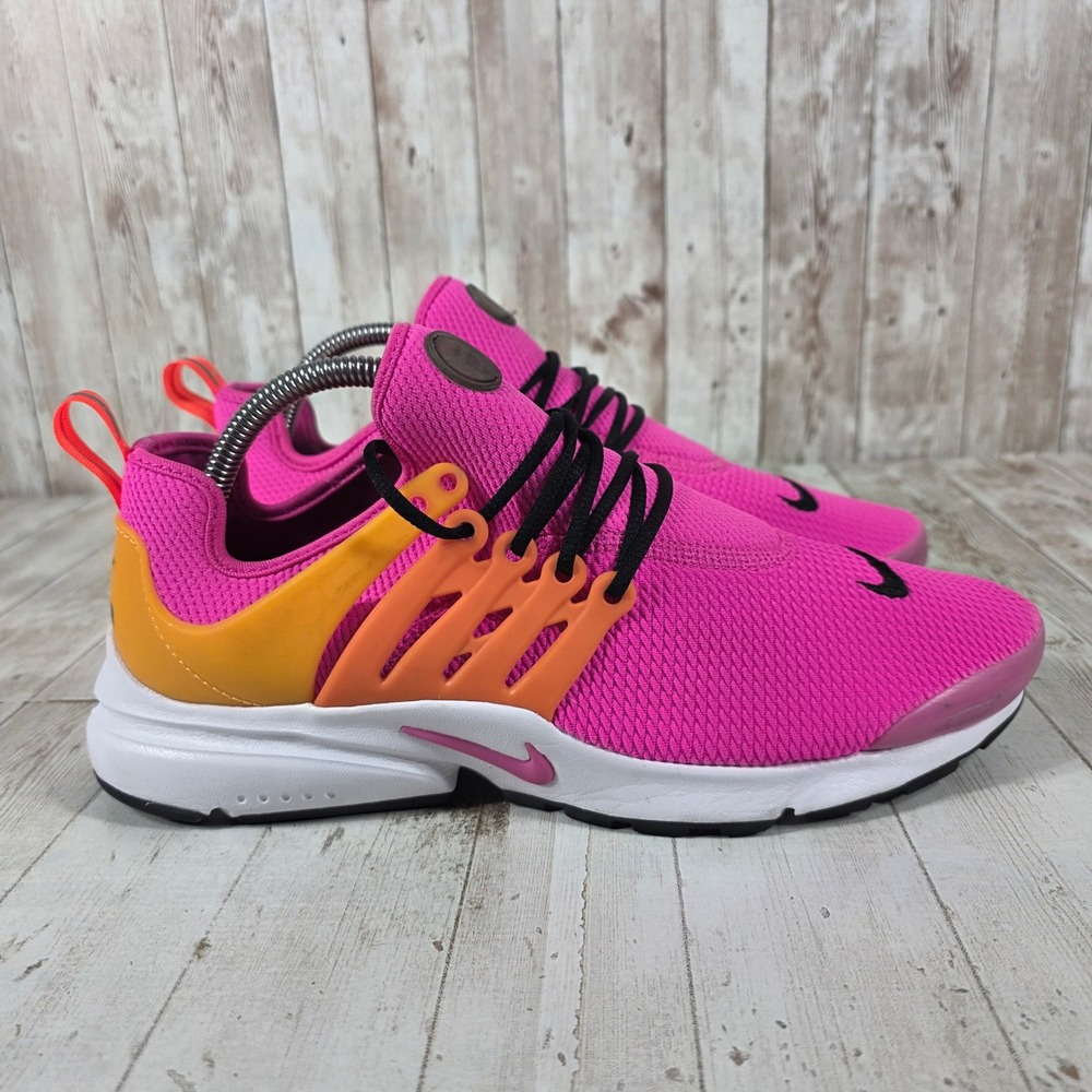 Nike Air Presto Hyper Pink Laser Orange Women Running Shoes 878068-607 Size 10